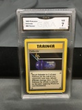 GMA Graded 1999 Pokemon Base Set Unlimited Defender 80/102 - NM 7