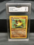 GMA Graded 1999 Pokemon Jungle 1st Edition Primeape 43/64 - Mint 9