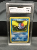 GMA Graded 1999 Pokemon Fossil Tentacool 56/62 - NM-MT 8.5