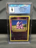 CGC Graded 2016 XY Evolutions Pokemon Nidorino 43/108 Reverse Holo - Mint 9