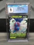 CGC Graded Pokemon Darkness Ablaze 2020 Butterfree V 001/189 - Mint 9