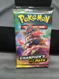 Pokemon Champion's Path Factory sealed 10 Card Booster Pack