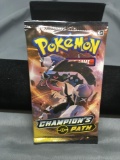 Pokemon Champion's Path Factory sealed 10 Card Booster Pack