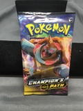 Pokemon Champion's Path Factory sealed 10 Card Booster Pack