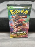 Pokemon Champion's Path Factory sealed 10 Card Booster Pack