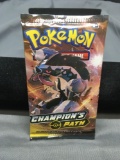 Pokemon Champion's Path Factory sealed 10 Card Booster Pack