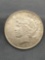 1923-D United States Peace Silver Dollar - 90% Silver Coin from Estate