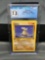 CGC Graded 1999 Pokemon Jungle 1st Edition #50 CUBONE Trading Card - NM+ 7.5