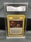 GMA Graded 1999 Pokemon Fossil 1st Edition #62 MYSTERIOUS FOSSIL Holofoil Rare Trading Card - GEM