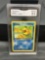 GMA Graded 1999 Pokemon Fossil 1st Edition #53 PSYDUCK Trading Card - NM-MT+ 8.5