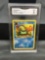 GMA Graded 1999 Pokemon Fossil 1st Edition #52 OMANYTE Trading Card - MINT 9