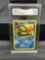 GMA Graded 1999 Pokemon Fossil 1st Edition #52 OMANYTE Trading Card - GEM MINT 10