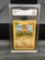 GMA Graded 1999 Pokemon Base Set Unlimited #47 DIGLETT Trading Card - VG+ 3.5