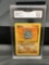 GMA Graded 2000 Pokemon Base 2 Set #90 RHYHORN Trading Card - NM-MT+ 8.5