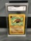 GMA Graded 1999 Pokemon Fossil 1st Edition #50 KABUTO Trading Card - NM 7