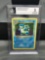 BGS Graded 1999 Pokemon Base Set Shadowless #2 BLASTOISE Holofoil Rare Trading Card - EX 5