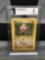BGS Graded 1999 Pokemon Base Set Unlimited #7 HITMONCHAN Holofoil Rare Trading Card - NM-MT 8