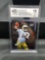 BCCG Graded 2017 Sage Hit DESHONE KIZER Browns ROOKIE Football Card - 10 Mint or Better