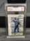 GMA Graded 2012 Score #372 RUSSELL WILSON Seahawks ROOKIE Football Card - MINT 9