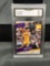 GMA Graded 2017-18 Panini Prestige #152 LONZO BALL Lakers ROOKIE Basketball Card - MINT 9