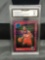 GMA Graded 2018-19 Donruss Optic Pink Velocity TROY BROWN JR. Rookie Basketball Card /79 - MINT 9