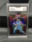 GMA Graded 2019 Panini Prizm Purple Prizm GEORGE BRETT Royals Baseball Card - NM-MT+ 8.5