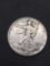 1937-D United States Walking Liberty Silver Half Dollar - 90% Silver Coin from Estate