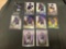 10 Card Lot of 2014 TEDDY BRIDGEWATER Panthers Vikings ROOKIE Football Cards from Huge Collection