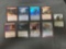 9 Card Lot of Magic the Gathering GOLD SYMBOL Rare Cards from Huge Collection