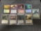 9 Card Lot of Magic the Gathering GOLD SYMBOL Rare Cards from Huge Collection