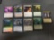 9 Card Lot of Magic the Gathering GOLD SYMBOL Rare Cards from Huge Collection