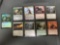 9 Card Lot of Magic the Gathering GOLD SYMBOL Rare Cards from Huge Collection