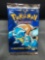 Sealed Pokemon Base Set Unlimited 11 Card Booster Pack - Blastoise Art - 20.6 Grams