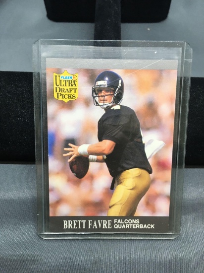 1991 Ultra #283 BRETT FAVRE Packers ROOKIE Football Card