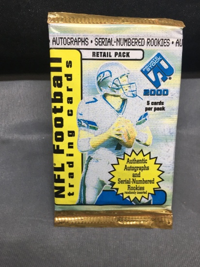 Factory Sealed 2000 Pacific Private Stock 5 Card Retail Pack - Tom Brady Rookie?