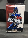 Factory Sealed 2004 Topps Football 6 Card Retail Pack - Ben Roethlisberger Rookie Card?