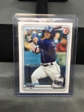 2020 Bowman Prospects #1 WANDER FRANCO Rays ROOKIE Baseball Card