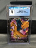 CGC Graded 2020 Pokemon Champions Path ETB Promo CHARIZARD V Holofoil Rare Trading Card - MINT 9