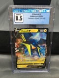 CGC Graded 2020 Pokemon Darkness Ablaze #60 VIKAVOLT V Holofoil Rare Trading Card - NM-MT+ 8.5