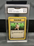 GMA Graded 1999 Pokemon Fossil 1st Edition #61 RECYCLE Trading Card - NM-MT+ 8.5