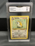 GMA Graded 2000 Pokemon Base 2 Set #58 RATICATE Trading Card - MINT 9