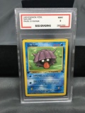 BSG Graded 1999 Pokemon Fossil 1st Edition #54 SHELLDER Trading Card - MINT 9