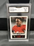 GMA Graded 2014 Score #426 TEDDY BRIDGEWATER Vikings ROOKIE Football Card - GEM MINT 10