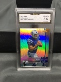 GMA Graded 2012 Finest Refractor ANDREW LUCK Colts ROOKIE Football Card - NM-MT+ 8.5