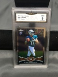 GMA Graded 2012 Topps Chrome #102 RYAN TANNEHILL Titans ROOKIE Football Card - MINT 9