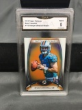 GMA Graded 2012 Topps Platinum Orange Refractor RYAN TANNEHILL Dolphins ROOKIE Football Card - MINT