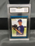 GMA Graded 2002 Bowman ZACK GREINKE Royals ROOKIE Baseball Card - NM-MT+ 8.5