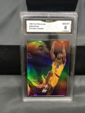 GMA Graded 1996-97 Flair Showcase Row 2 #31 KOBE BRYANT Lakers ROOKIE Basketball Card - NM-MT 8