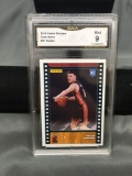 GMA Graded 2019-20 Panini Stickers #91 TYLER HERRO Heat ROOKIE Basketball Card - MINT 9