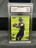 GMA Graded 2012 Topps Prime #78 RUSSELL WILSON Seahawks ROOKIE Football Card - NM-MT+ 8.5